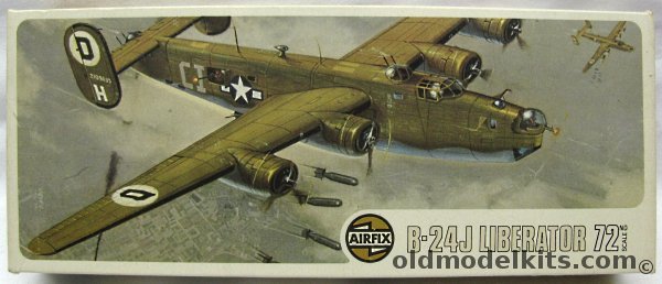 Airfix 1/72 Consolidated B-24J Liberator - USAAF 392 BG, 05006-3